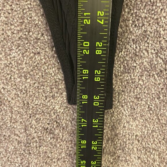 Zara Ribbed Cotton Blend Cut Out Bodysuit Women’s Black Size M - Medium - NWT - Picture 11 of 15